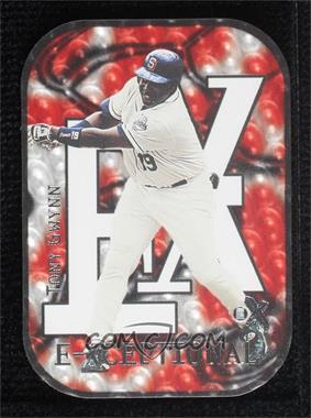 2000 EX - E-Xceptional - Red #14 XC - Tony Gwynn /1999