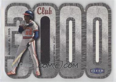 2000 Fleer 3000 Club - Multi-Product Insert [Base] - Memorabilia #_ROCA.3 - Rod Carew (Hat) /105