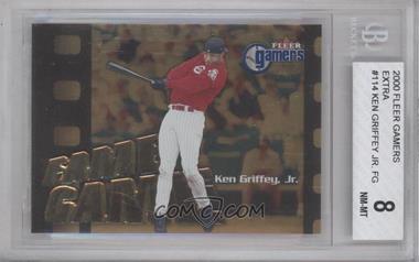 2000 Fleer Gamers - [Base] - Extra #114 - Ken Griffey Jr. [BGS 8 NM‑MT]