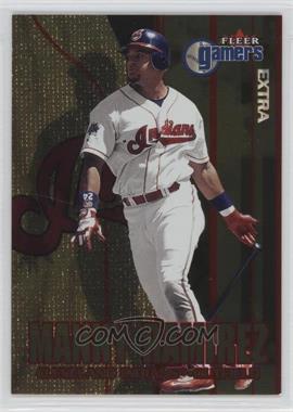 2000 Fleer Gamers - [Base] - Extra #16 - Manny Ramirez