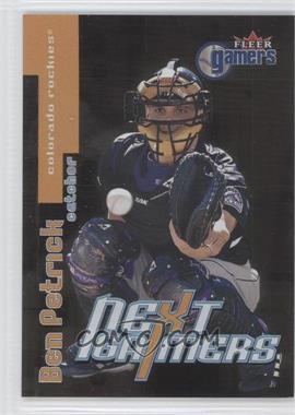 2000 Fleer Gamers - [Base] - Extra #97 - Ben Petrick