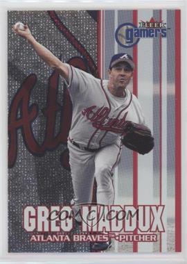 2000 Fleer Gamers - [Base] #31 - Greg Maddux