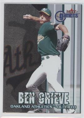 2000 Fleer Gamers - [Base] #75 - Ben Grieve