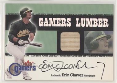 2000 Fleer Gamers - Gamers Lumber - Autographs #_ERCH - Eric Chavez