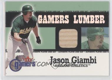 2000 Fleer Gamers - Gamers Lumber #_ERCH - Eric Chavez