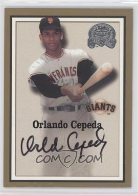 2000 Fleer Greats of the Game - Autographs #_ORCE - Orlando Cepeda