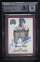 Maury Wills [BAS BGS Authentic]