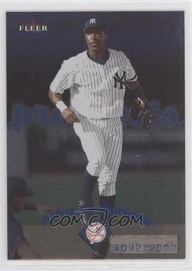 2000 Fleer Mystique - [Base] #127 - Alfonso Soriano /2000