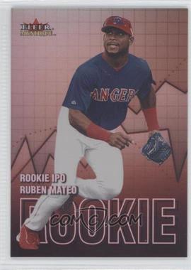 2000 Fleer Mystique - Rookie IPO #6RI - Ruben Mateo