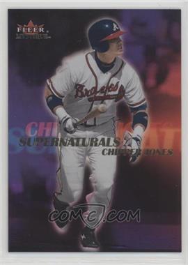 2000 Fleer Mystique - Supernaturals #2S - Chipper Jones