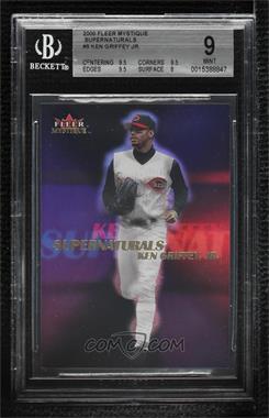 2000 Fleer Mystique - Supernaturals #5S - Ken Griffey Jr. [BGS 9 MINT]