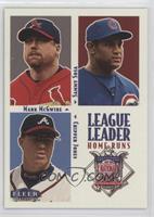 League Leaders - Sammy Sosa, Mark McGwire, Chipper Jones