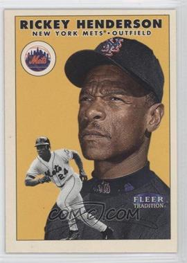 2000 Fleer Tradition - [Base] - Glossy #390 - Rickey Henderson