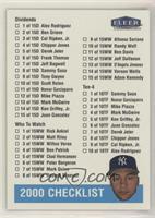 Checklist - Derek Jeter