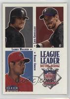 League Leaders - Larry Walker, Luis Gonzalez, Bobby Abreu