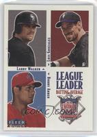 League Leaders - Larry Walker, Luis Gonzalez, Bobby Abreu