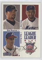 League Leaders - Greg Maddux, Mike Hampton, Jose Lima