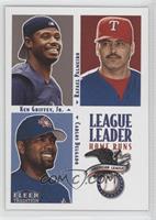 League Leaders - Rafael Palmeiro, Carlos Delgado, Ken Griffey Jr.