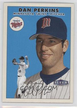 2000 Fleer Tradition - [Base] #167 - Dan Perkins