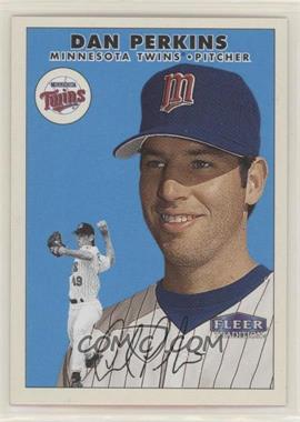 2000 Fleer Tradition - [Base] #167 - Dan Perkins