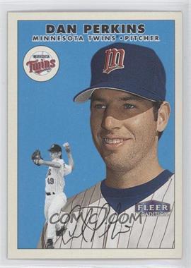 2000 Fleer Tradition - [Base] #167 - Dan Perkins