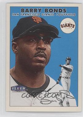 2000 Fleer Tradition - [Base] #335 - Barry Bonds