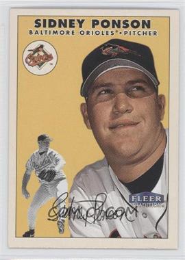 2000 Fleer Tradition - [Base] #398 - Sidney Ponson