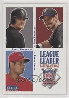 League Leaders - Larry Walker, Luis Gonzalez, Bobby Abreu [Noted]