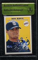 Ben Davis [BAS Beckett Auth Sticker]