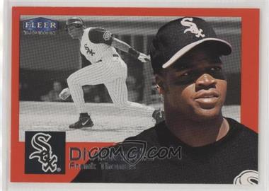 2000 Fleer Tradition - Dividends #6 D - Frank Thomas