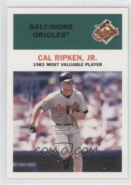 2000 Fleer Tradition - Ripken Collection #3 - Cal Ripken Jr.