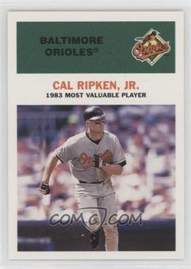 2000 Fleer Tradition - Ripken Collection #3 - Cal Ripken Jr.