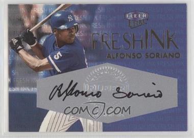 2000 Fleer Ultra - Fresh Ink #_ALSO - Alfonso Soriano /975