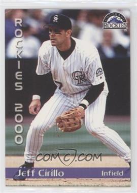 2000 Grandstand Colorado Rockies Police - [Base] #7 - Jeff Cirillo [EX to NM]