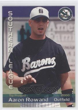 2000 Grandstand Southern League Top Prospects - [Base] #_AARO - Aaron Rowand