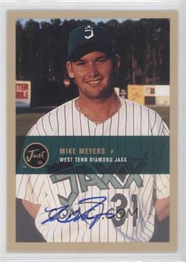 2000 Just Minors - Autographs - Gold #BA-17-G - Mike Meyers /1