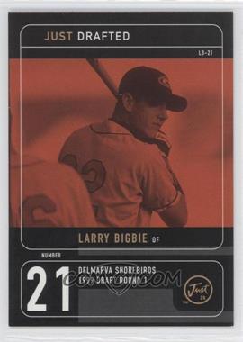 2000 Just Minors - Just Drafted Previews #LB-21 - Just the Preview - Larry Bigbie