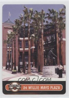 2000 Keebler San Francisco Giants - Stadium Giveaway [Base] #28 - Willie Mays Plaza (Checklist)