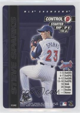 2000 MLB Showdown - [Base] - 1st Edition #013 - Steve Sparks