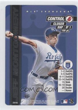 2000 MLB Showdown - [Base] - 1st Edition #209 - Jeff Montgomery