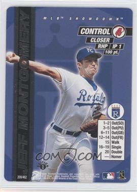 2000 MLB Showdown - [Base] - 1st Edition #209 - Jeff Montgomery