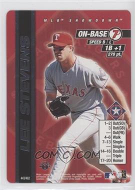 2000 MLB Showdown - [Base] - 1st Edition #443 - Lee Stevens