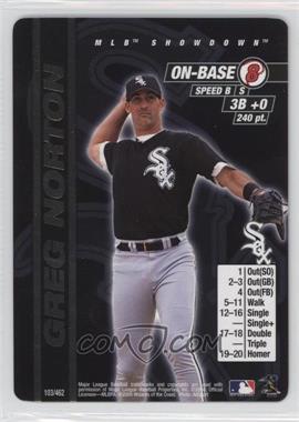 2000 MLB Showdown - [Base] - Unlimited #103 - Greg Norton