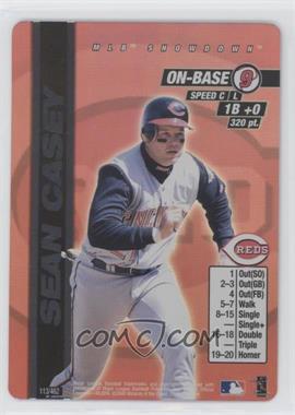 2000 MLB Showdown - [Base] - Unlimited #113 - Sean Casey