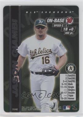 2000 MLB Showdown - [Base] - Unlimited #315 - Jason Giambi