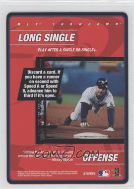 2000 MLB Showdown - Strategy #S15 - Offense - Long Single