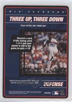 Defense - Three Up, Three Down