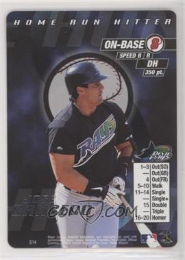 2000 MLB Showdown Home Run Hitter - [Base] #2 - Jose Canseco