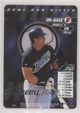 2000 MLB Showdown Home Run Hitter - [Base] #2 - Jose Canseco