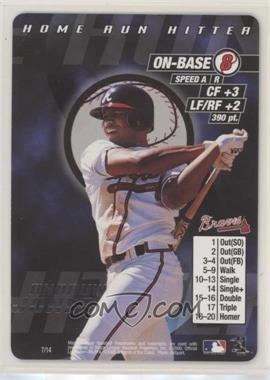 2000 MLB Showdown Home Run Hitter - [Base] #7 - Andruw Jones